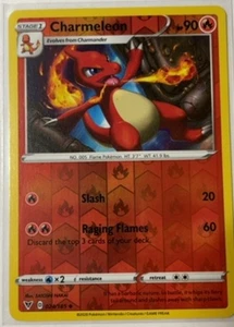 Charmeleon Reverse Holo Sword & Shield Vivid Voltage 24/185 - Picture 1 of 1