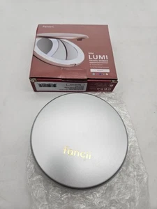 Fancii Mini Lumi Travel Mirror 4" Glass Mirror 1x& 10x Magnification New In Box - Picture 1 of 2