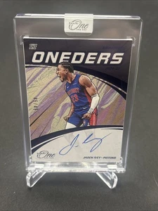 2024-25 Panini One And One Jaden Ivy The Oneders Auto /49 - Foto 1 di 2