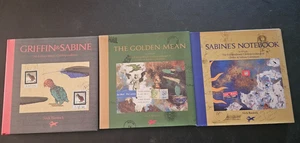 The Griffin & Sabine Trilogy by Nick Bantock, DJ/HC/VGC Unique Pages - Picture 1 of 14