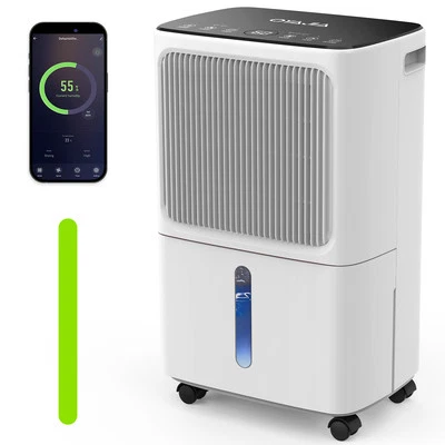 Luftentfeuchter 12L/Tag Elektrisch Entfeuchtung Lufttrockner mit 1.6L Tank-Kapaz - Bild 1 von 4