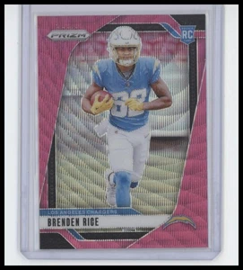 2024 Panini Prizm - Brenden Rice #313 Pink Wave Prizm (RC) - Picture 1 of 2