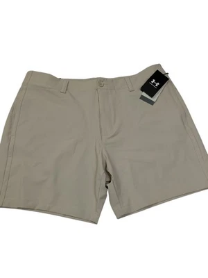 Nuevo con etiquetas Under Armour Golf UA iso-chill 7" corto para hombre talla 38 Storm Foto 1 de 4