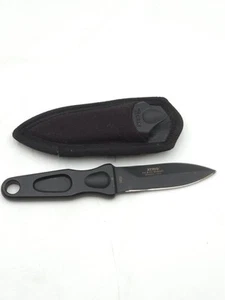CRKT Sting 2020 Forged AG Russell Boot Tactical Fixed Blade Knife W/Sheath Black - Picture 1 of 6