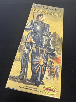 1967 Aurora Sir Lancelot Factory Sealed Model Kit No. 827-100 - Image 1 of 4