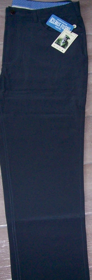 Pantalones de rendimiento elásticos de cardo DONALD ROSS talla W36/L32 carbón Foto 1 de 1