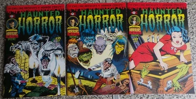 HAUNTED HORROR # 25, 26 & 27 Yoe/IDW Chilling Archives Pre-Code Creepy Eerie EC - Image 1 of 2