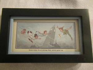 HALLMARK DISNEY PICTURE PETER PAN, TINKER-BELL Crece sabio Crece fuerte pero nunca se levanta - Imagen 1 de 4