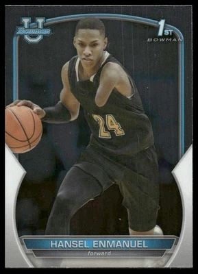 2022-23 Bowman University #52 Hansel Enmanuel Rookie Life Christian Academy - Image 1 of 2