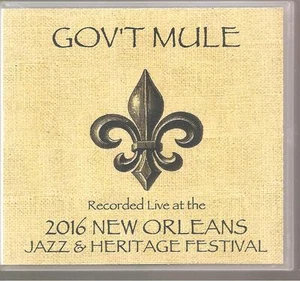 GOV`T MULE Live At The 2016 New Orleans Jazz & Heritage Festival 2CD-R Set Live - Bild 1 von 1
