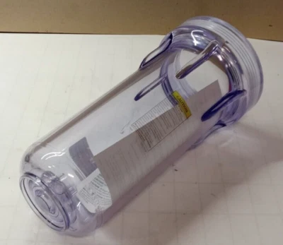 NEW PENTAIR PENTEK 10" CLEAR SUMP FILTER HOUSING 153194 - Image 1 of 4