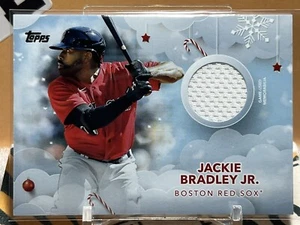 2020 Topps Jackie Bradley Jr Holiday Memorabilia #whr-jj Boston Red Sox - Picture 1 of 6