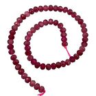 Turmalin facettierte runde Perlen | 4x3 mm | rosa | 65 Perlen