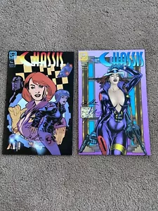 Collectible 1997 Chassis #1 & #2 Millenium Publishing Signed - Picture 1 of 7