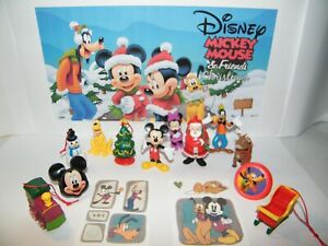 Disney Mickey Mouse Clubhouse Christmas Holiday Figure Set With Santa and More!