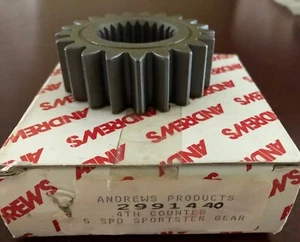 2991440 ANDREWS 4TH COUNTER 5 SPEED SPORTSTER TRANSMISSION GEAR OEM 35775-89 - Picture 1 of 1