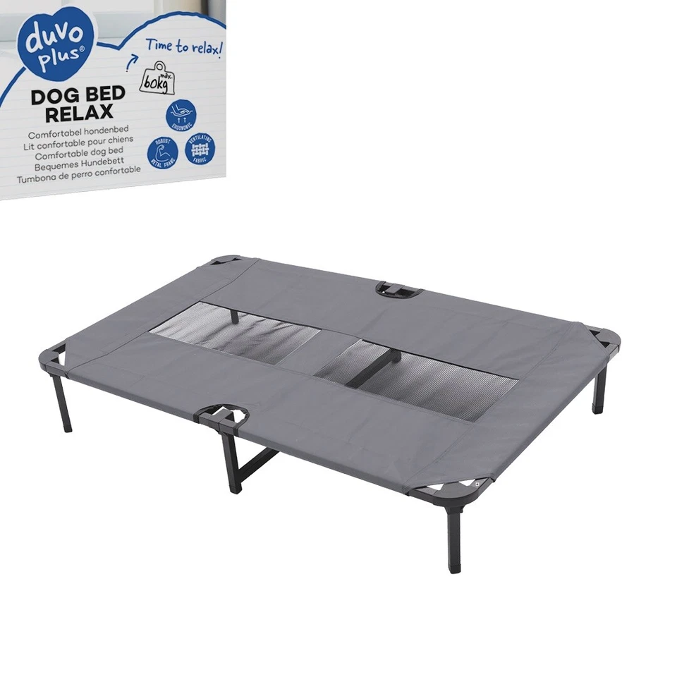 * Relax Hundebett Tierbett Liege robuster Metallrahmen Tragkraft bis max. 60 kg - Bild 1 von 1