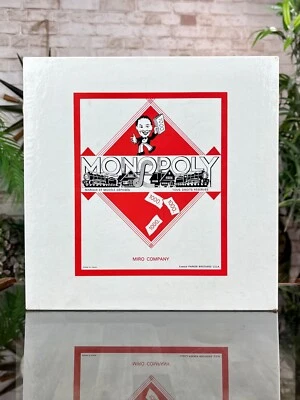 Vintage MONOPOLY REAL ESTATE TRADING GAME FRENCH EDITION Miro Company 1961 - Image 1 of 4