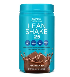 GNC Total Lean Meal Shake 25 Rich Chocolate 29.35 oz 1.83 lb EXP 01/2026 - Picture 1 of 4