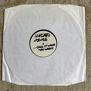 Dj Hazard & Devize- Call It What You Want - Drum & Bass 12” Vinyl Record - Rare - Picture 1 of 5