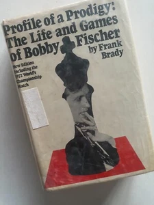 Profile of a Prodigy: Life and Games of Bobby Fischer by Frank Brady 1973 HC - Picture 1 of 6