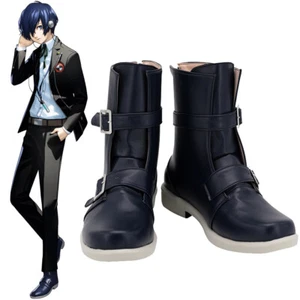 The protagonist Makoto Yuki Tatsuya N-Jima Minato Arisato Cospaly Shoes Boots - Picture 1 of 4