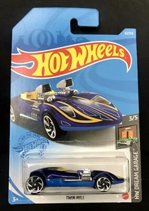 Hot Wheels 61/250 2021 doble molino 3/5 hw garaje de ensueño azul ~ caja envío gratuito - Imagen 1 de 9