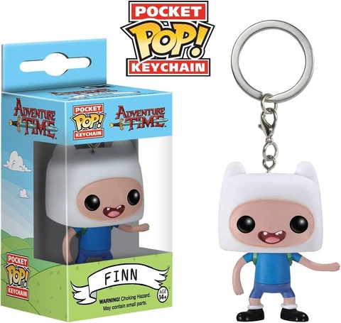 Funko Pocket Pop Adventure Time Finn Keychain Cover