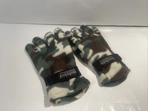 Thermo Wear Camouflage Wrist Adjustable Strap Winter Gloves - Picture 1 of 14
