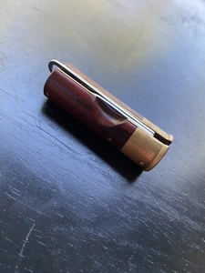 RARE Kershaw 12 GA Shotgun Shell Pocket Knife W/ Gut Hook  - Picture 1 of 9