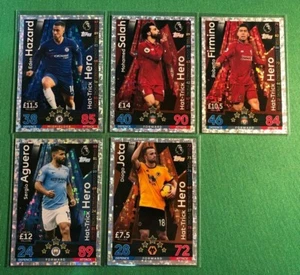 Tarjetas de héroe Match Attax Extra 2018/19 - Hat-Trick - Imagen 1 de 1