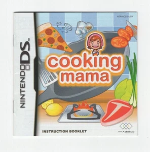 Cooking Mama Nintendo DS Original Bedienungsanleitung nur Booklet - Bild 1 von 2