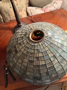 LAMP BASE AND SHADE - Picture 1 of 9
