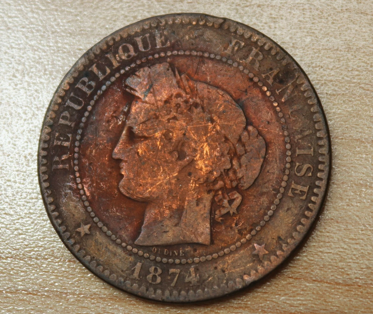 1874 Year French Coins for sale | eBay