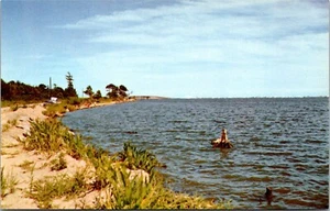 Postal de saludos de Ocean City Maryland Assawoman Bay - Imagen 1 de 2