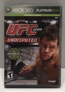 UFC 2009 Undisputed (Microsoft Xbox 360, 2009) Complete Tested Working - Picture 1 of 4