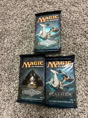 Eventide Booster Pack X3 FACTORY SEALED MAGIC MTG - Image 1 of 2