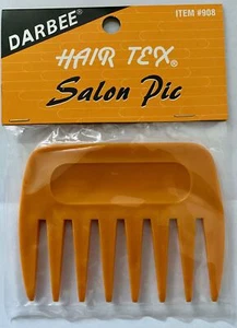 Darbee Hair Tex Salon Pic Comb - Afro Hair - Pack of 3 Combs Hair Brush - Picture 1 of 1