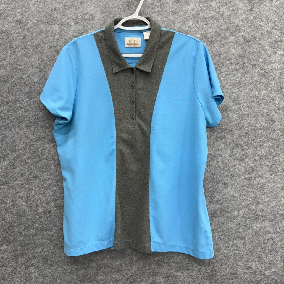 Top para mujer EP Pro ropa deportiva tenis golf pickleball, azul gris, talla XXL Foto 1 de 4