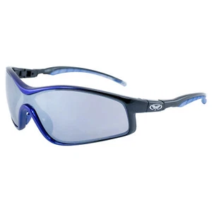 Global Vision Homerun Safety Glasses Two Tone Frame Flash Mirror Lens Z87.1+ - Picture 1 of 8