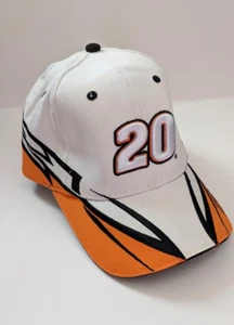 NASCAR #20 Tony Stewart HAT Joe Gibbs Racing Orange Adjustable Cap Home Depot - Picture 1 of 9