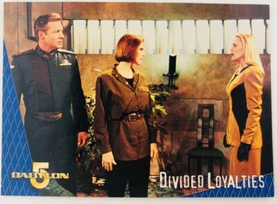 1996 Babylon 5 TV Show Trading Card by Fleer Skybox #14 Divided Loyalties - Image 1 of 4