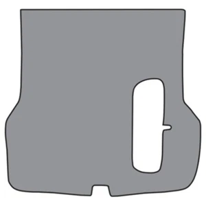 Trunk Floor Mat Cover for 1955-57 Chevrolet Bel Air with Spare Tire Cutout Loop - Picture 1 of 15