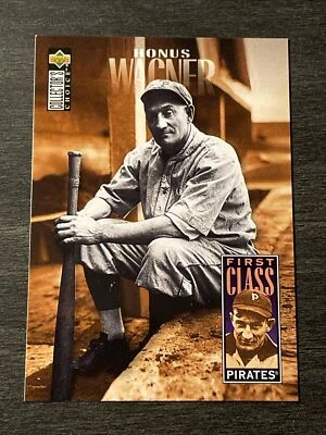 Honus Wagner 1996 Collector’s Choice Pirates #504 *I625* Foto 1 de 2