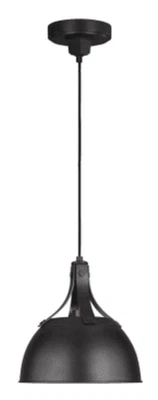 Visual Comfort Logan Thomas O'Brien TP1051AI  12" Industrial Pendant - Aged Iron - Image 1 of 2