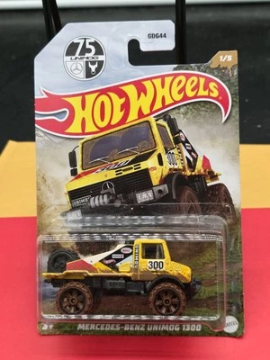 Mercedes-Benz Unimog 1300 2022 Hot Wheels Off-Road Mud Runners #1 Foto 1 de 2