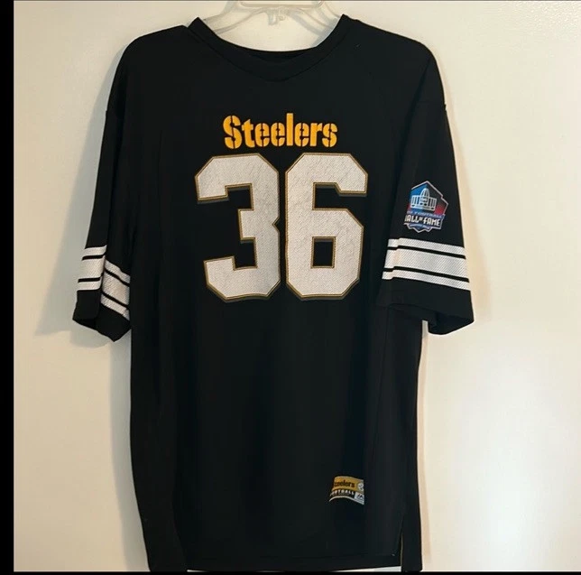 Jerome Bettis 匹兹堡钢人队球衣衬衫男式 XL Majestic 名人堂 NFL — 第 1/4 张图片