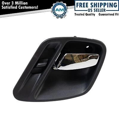 Front Right Rear Interior Door Handle Black Fits 1999-2004 Jeep Grand Cherokee - Image 1 of 4