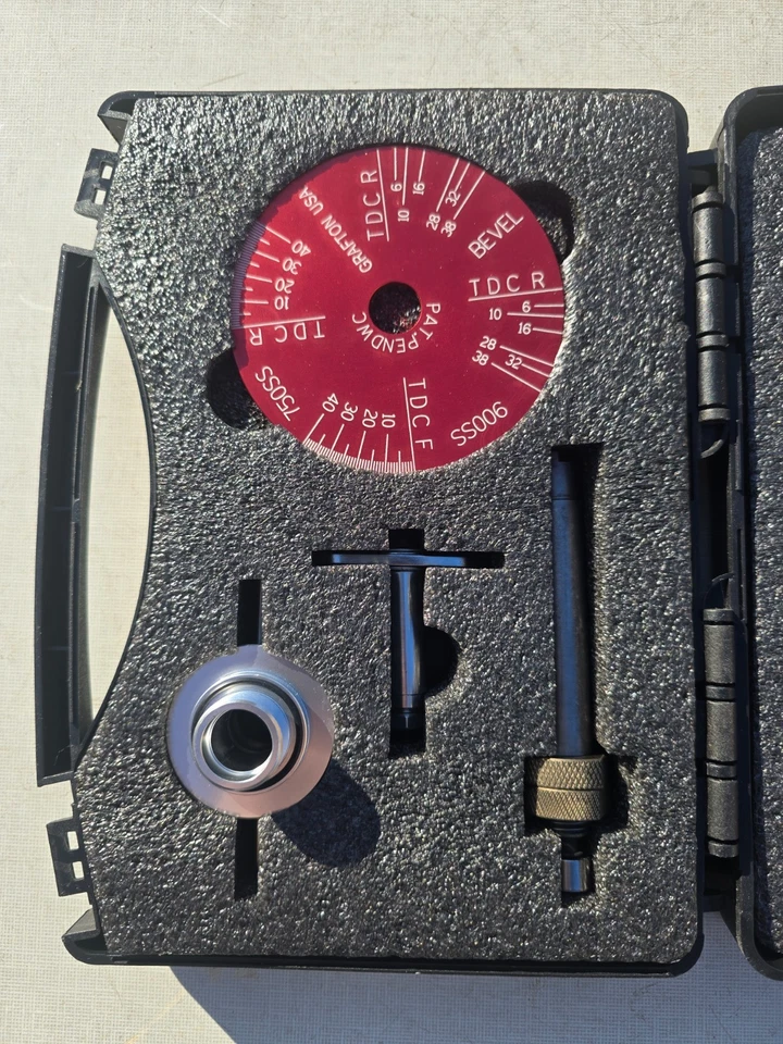 Ducati скос 750 круглый чехол 900 SS квадратный корпус синхронизации градус колеса синхронизации инструмент - Изображение 1 из 4