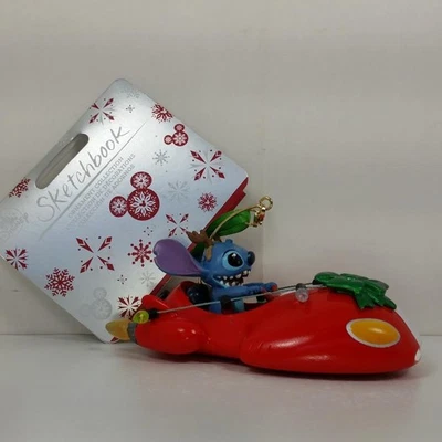 Disney Parks Lilo & Stitch Sketchbook Ornament Star Speeder Rocket Car Spaceship - Image 1 of 4